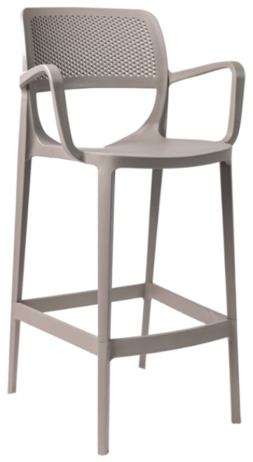 Scaun de bar Rainbow Mila Bar XL Cappucino
