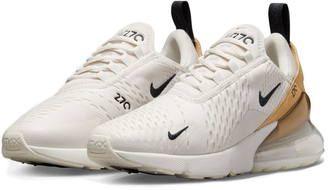 Adidași pentru dame Nike W Air Max 270 Phantom/Black/Sail/Hemp, s.37.5