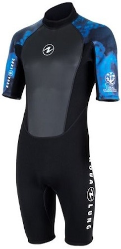 Гидрокостюм AquaLung HydroFlex Shorty Blue/Black SU7820140 M