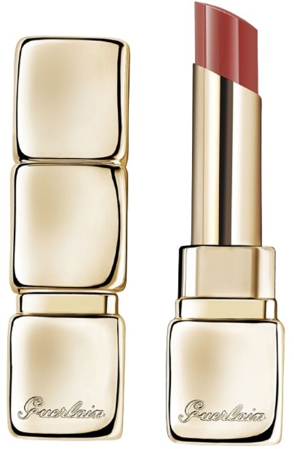 Ruj de buze Guerlain KissKiss Shine Bloom 129 Blossom Kiss