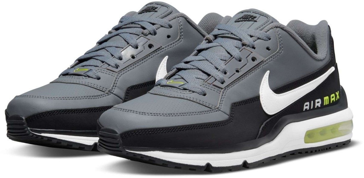 Adidași pentru bărbați Nike Air Max Ltd 3 Black/White/Smoke Grey/Volt, s.42.5