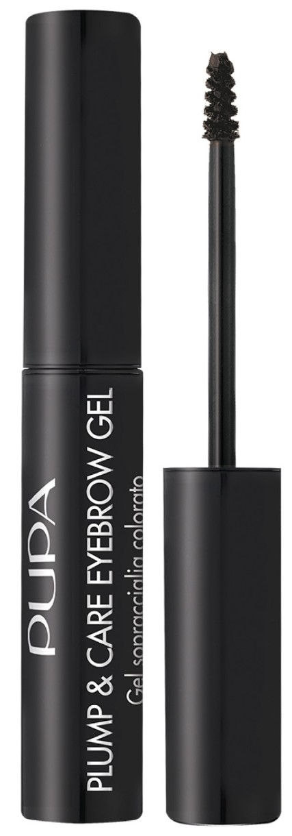 Gel pentru sprâncene Pupa Plump & Care Eyebrow Gel 003 Dark Brown