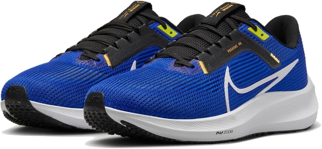 Кроссовки мужские Nike Air Zoom Pegasus 40 Racer Blue/White/Black/Sundial, s.44