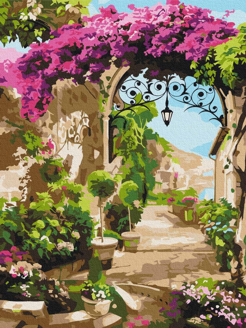 Tablou pe numere Funny Art 30x40cm RBS53739