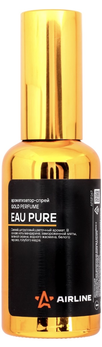 Odorizant de aer Airline Perfume Gold Eau Pure 60ml AFSP267