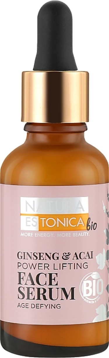 Сыворотка для лица Natura Estonica Ginseng & Acai Age Defying Serum 30ml