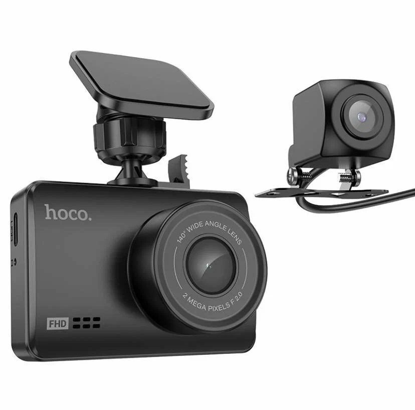 Înregistrator video auto Hoco DV3 Black