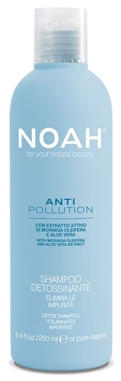 Șampon pentru păr Noah Anti Pollution Detox Shampoo Moringa & Aloe Vera 250ml