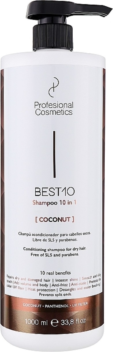Шампунь для волос Profesional Cosmetics Best 10 Intensive Repair 1L