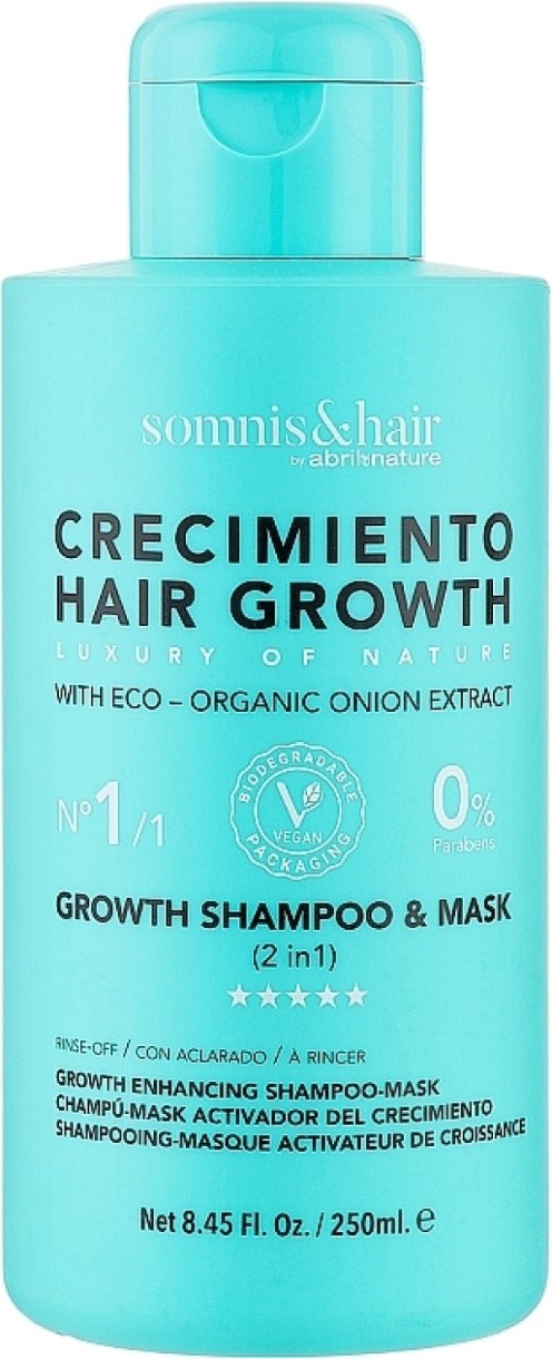 Șampon pentru păr Somnis&Hair Hair Growth Shampoo & Mask 250ml