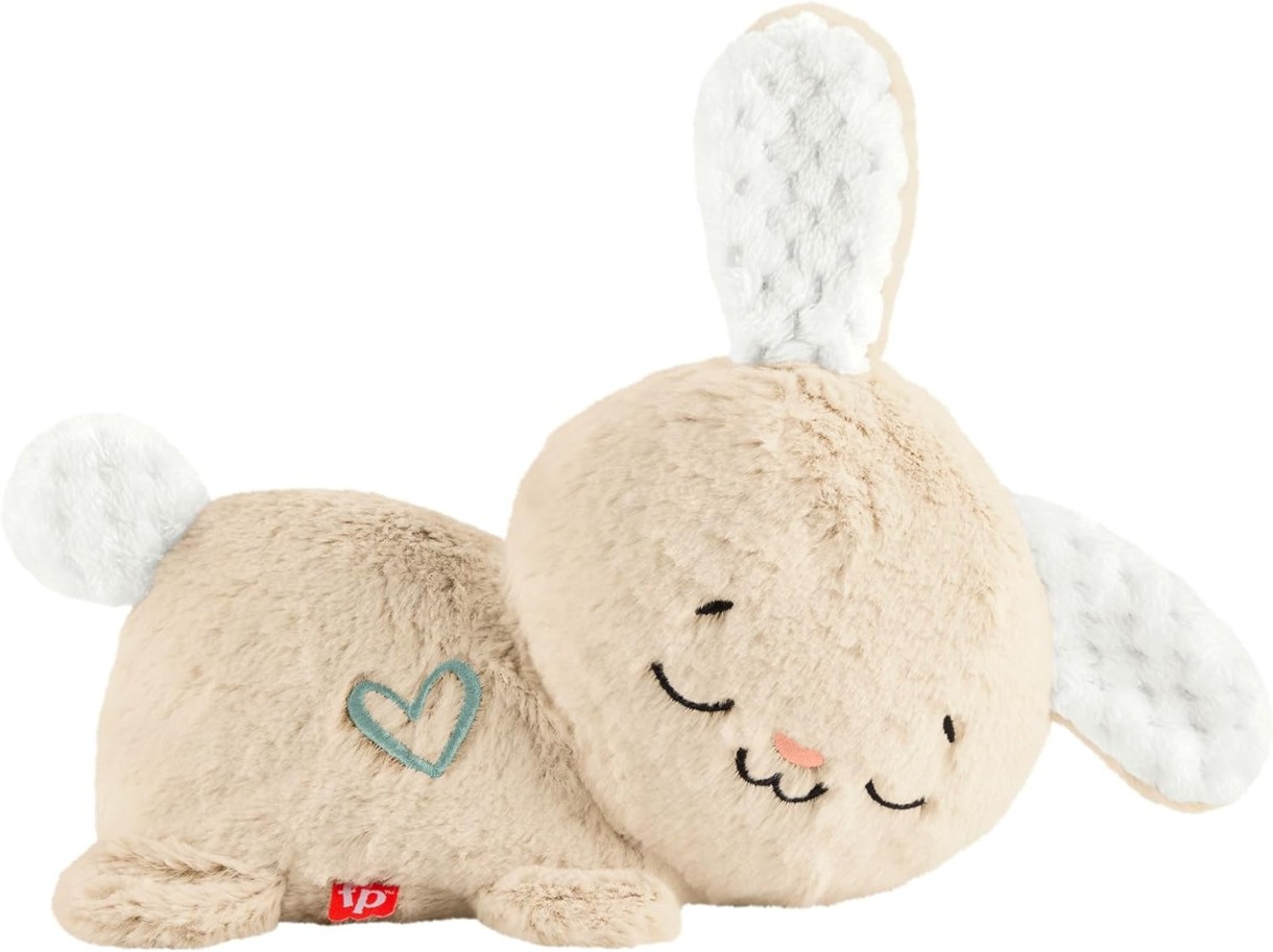 Jucărie de pluș Fisher Price Soothe & Settle Bunny (HXG97)