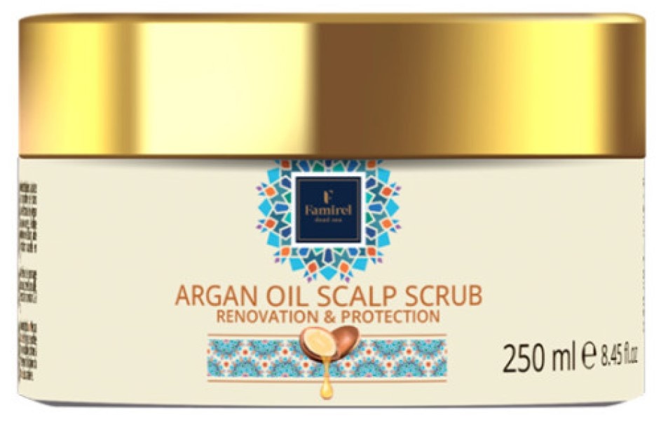 Скраб для кожи головы Famirel Argan Oil 250ml ((85908)