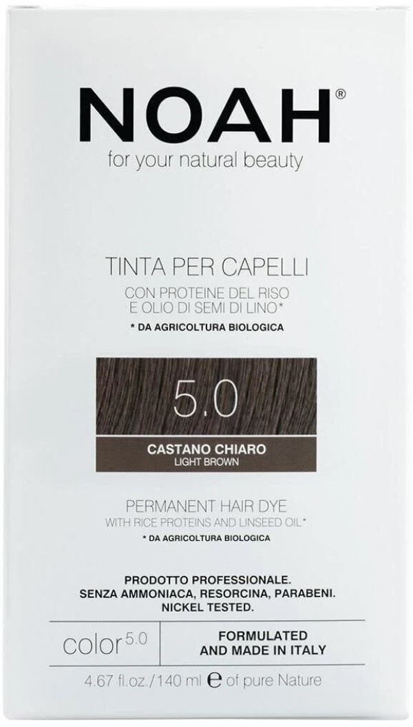 Vopsea pentru păr Noah 5.0 140ml Light Brown