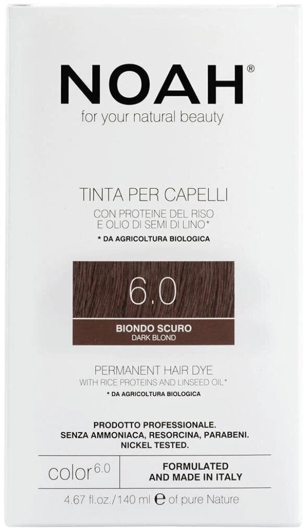 Vopsea pentru păr Noah 6.0 140ml Dark Blond