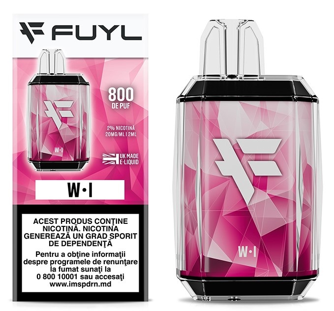 Țigară electronică Fuyl 800 Watermelon Ice