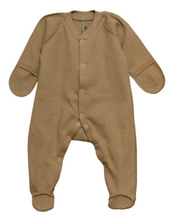 Salopetă-slip pentru copii Minikin Baby Style 56cm Coffee (231650356)