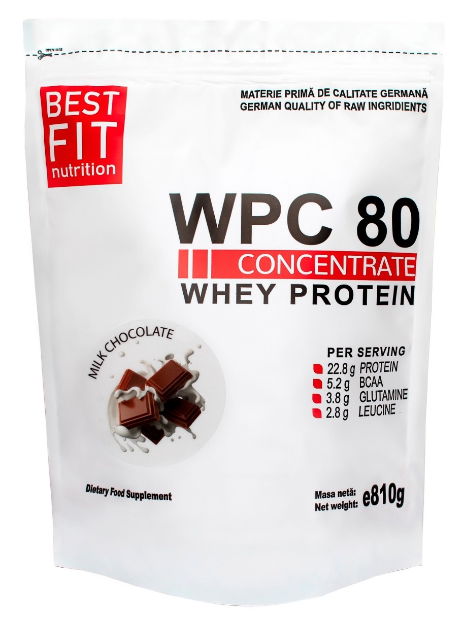 Протеин Best Fit WPC 80 Milk Chocolate 810g