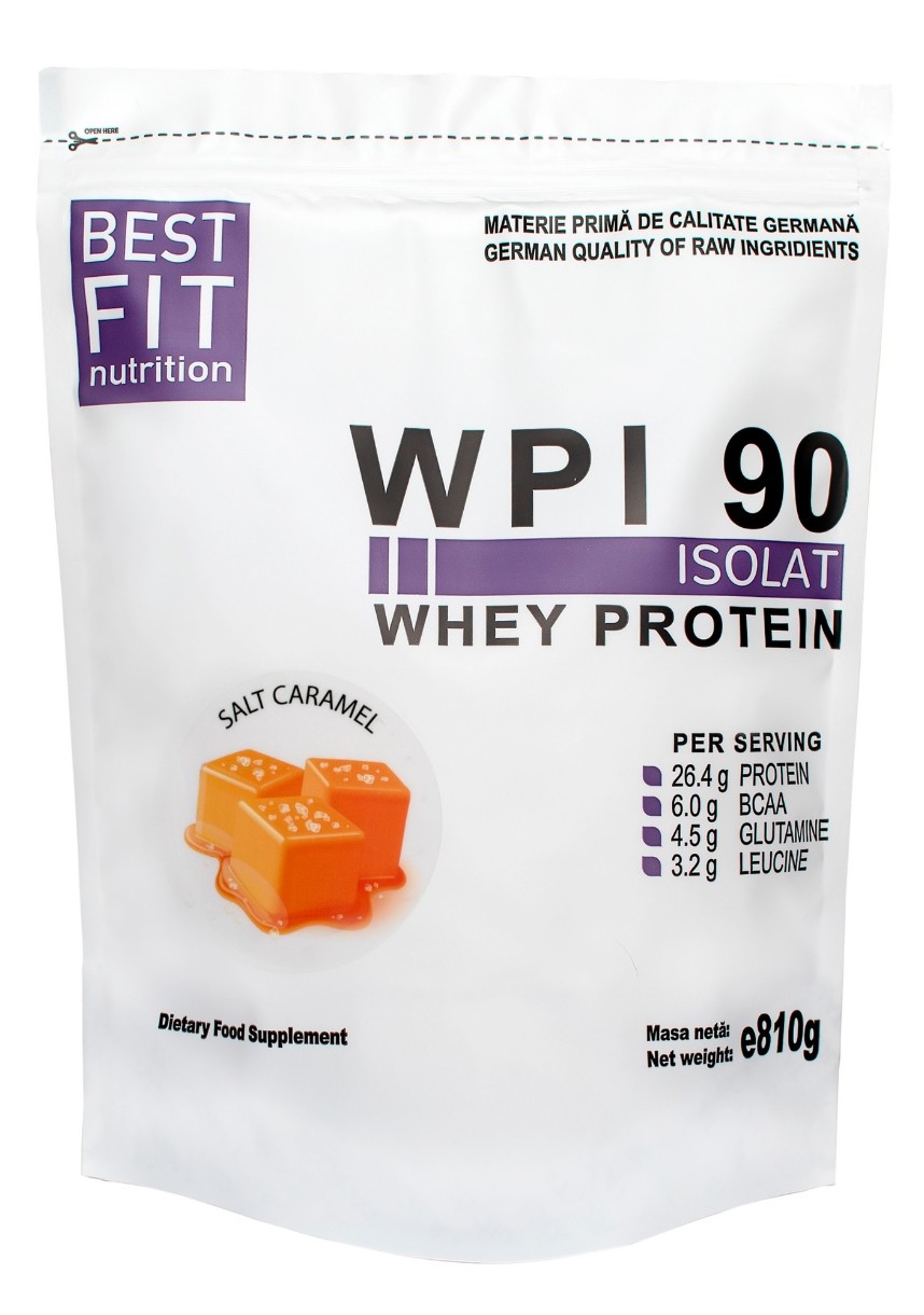Протеин Best Fit WPI 90 Salt Caramel 810g