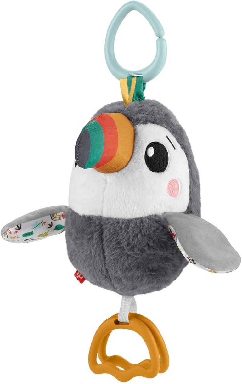 Jucărie pentru pătuturi si carucioare Fisher Price Toucan HNX66