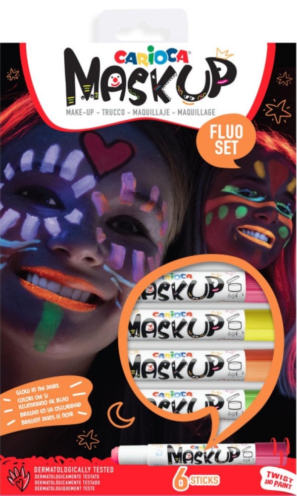 Vopsele de artă Carioca Neon Box (52741) 6pcs