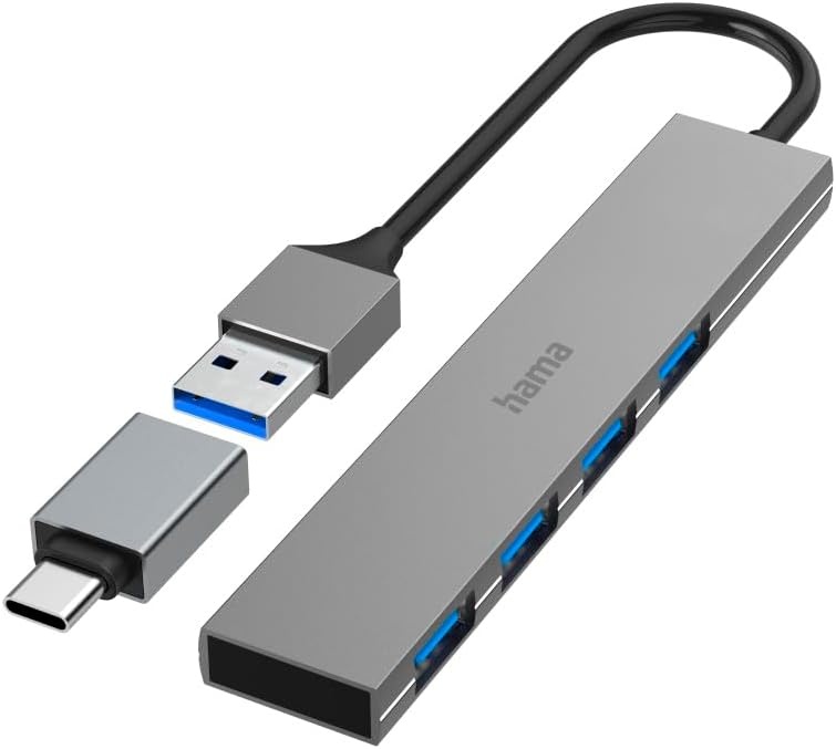 Multiplicator Hama USB Hub 4 Ports (200141)