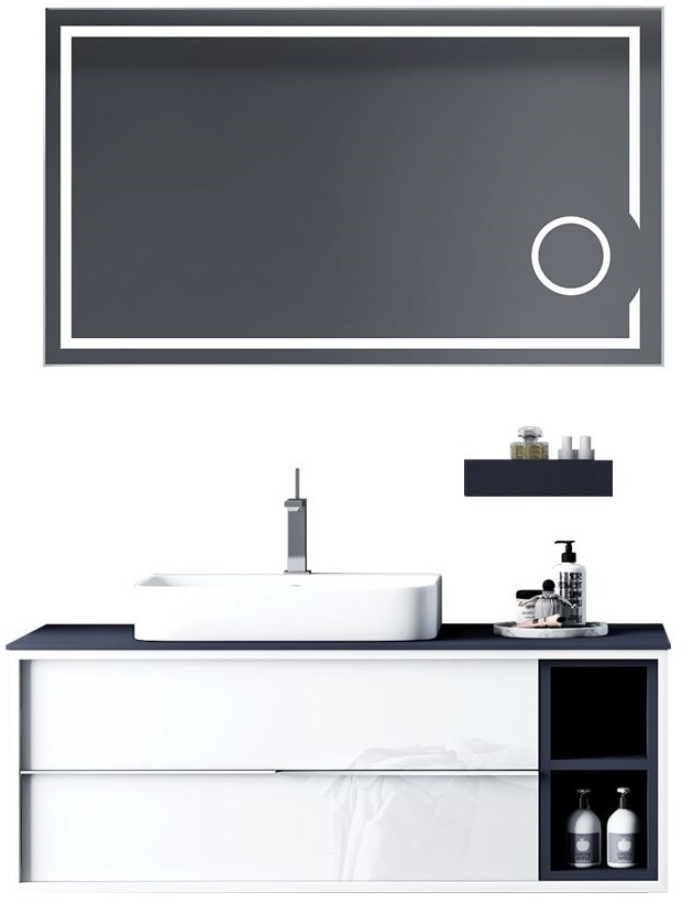 Комплект мебели для ванной Nplus Elantra 80 White