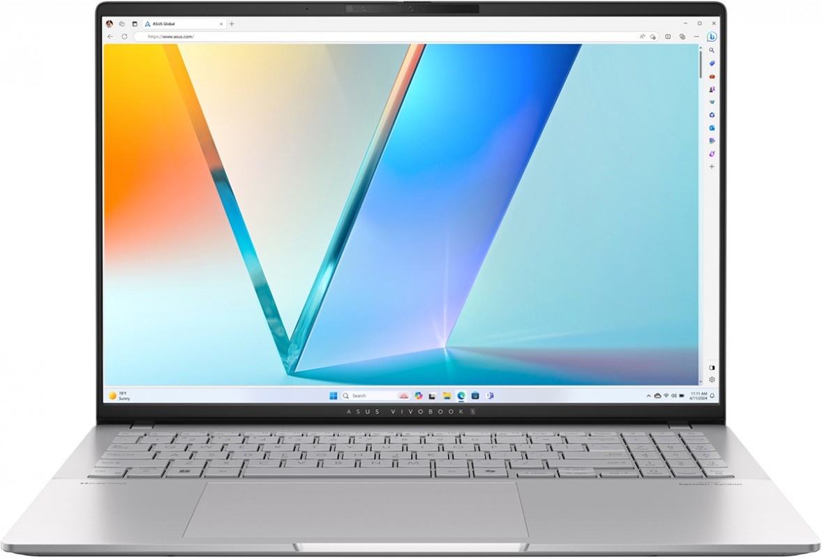 Laptop Asus Vivobook S 16 OLED M5606WA Silver (R AI 9 365 24Gb 1Tb)