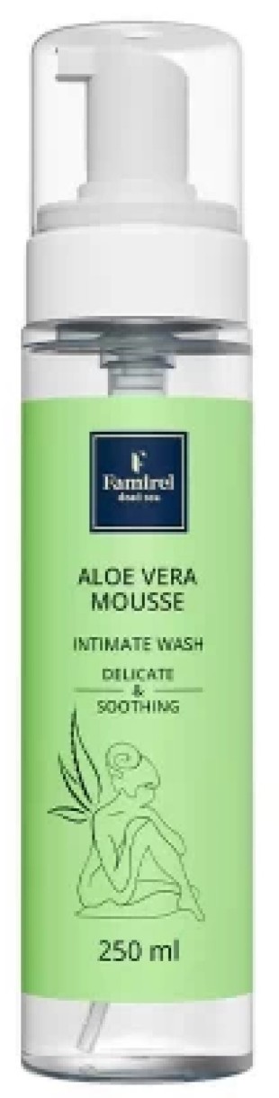 Пенка для интимной гигиены Famirel Aloe Vera Mousse 250ml (085724)