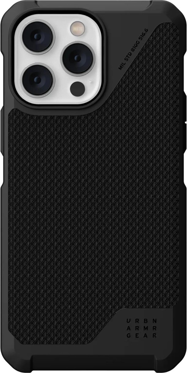 Husa de protecție UAG Apple iPhone 14 Pro Max Metropolis LT Magsafe Kevlar Black (114051113940)