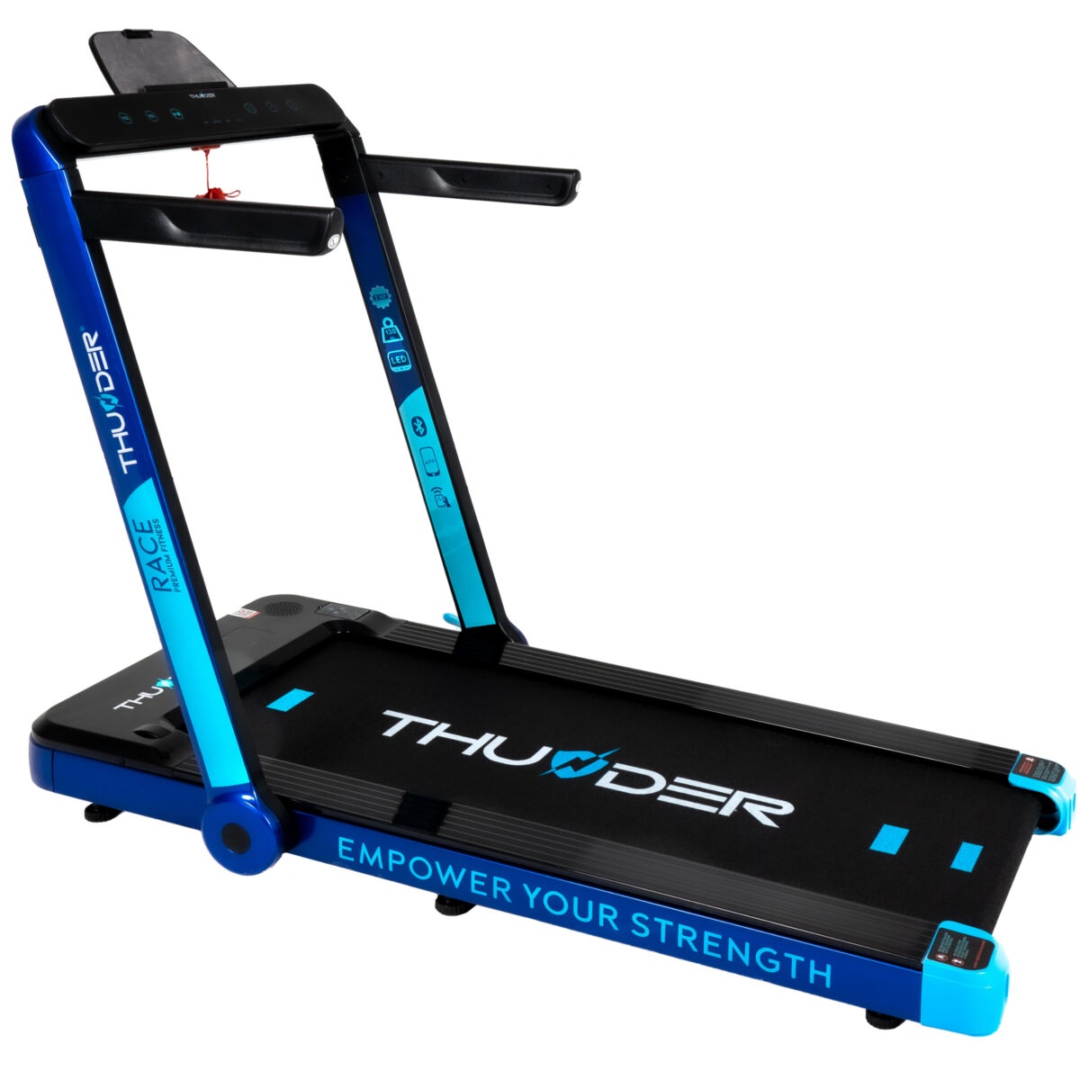 Banda de alergat Thunder Race Blue