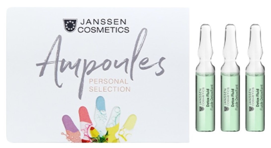 Ser pentru față Janssen Cosmetics Detox Fluid 7x2ml