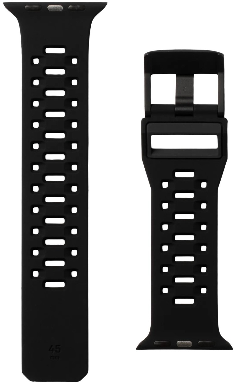 Curea UAG Apple Watch Ultra 49/45/44/42mm Civilian Silicone Graphite/Black (194002114032)
