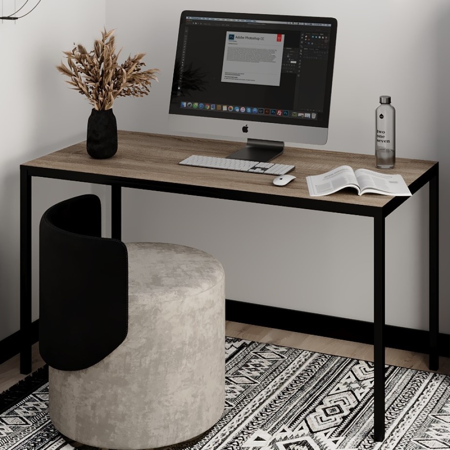 Письменный стол MobiCasa Brevity Loft 67x140 Vintage Oxide/Black 