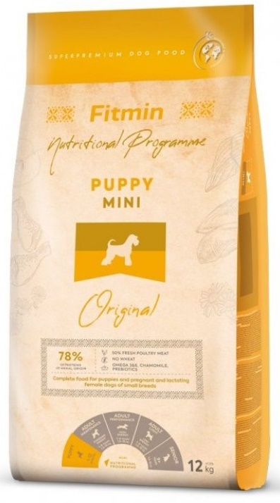 Сухой корм для собак Fitmin Mini Puppy 12kg