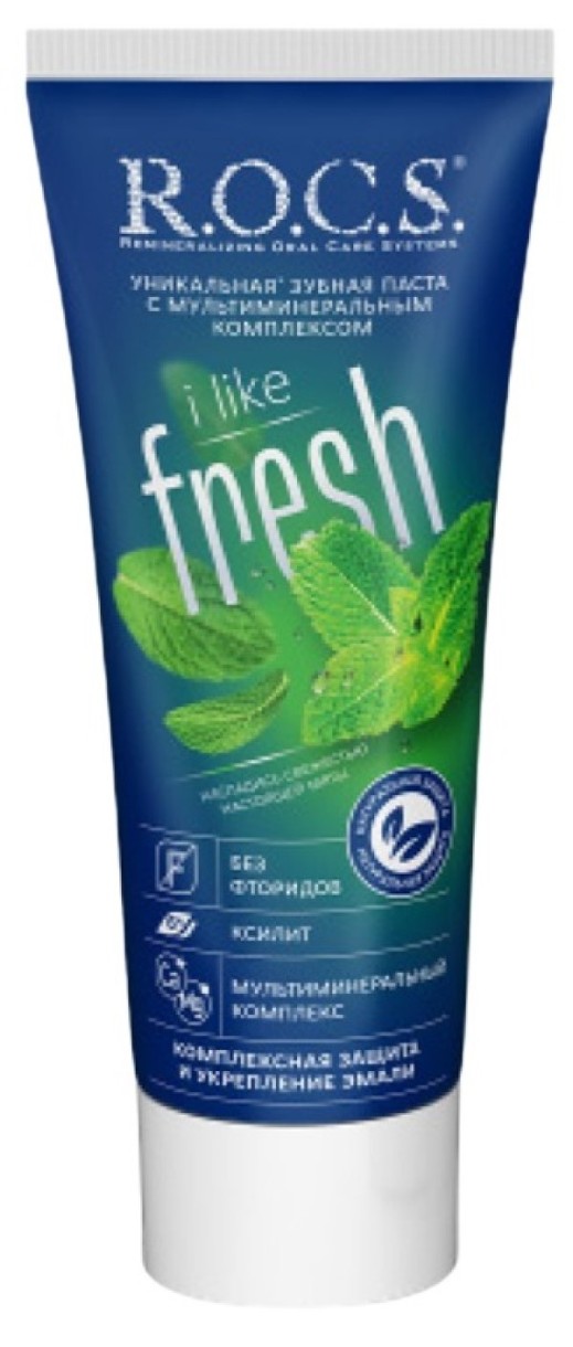 Зубная паста R.O.C.S. I Like Fresh 74g (476564)