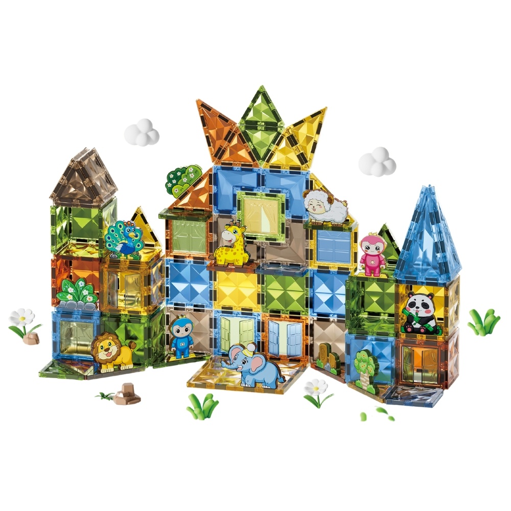 Set de construcție ChiToys Animal Paradise (ZJA354931)
