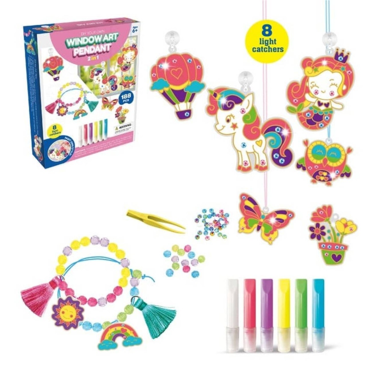 Set de realizare a bijuteriilor Chi Toys Window Art Pendant (AS013)