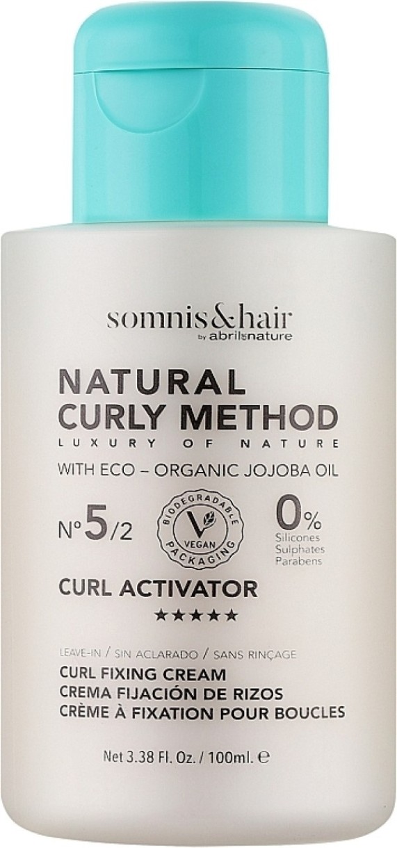 Cremă pentru coafat Somnis&Hair Curly Method Fixing Cream N5/2 100ml
