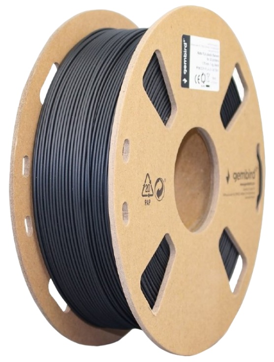 Филамент для 3D печати Gembird 3DP-PLA-01-MTBK