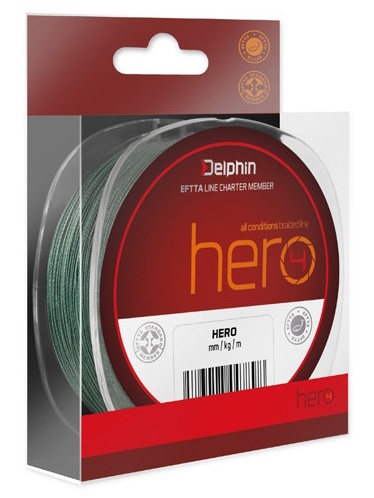 Linie de pescuit Delphin Hero Green 1000m 0.20mm