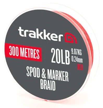Леска для рыбалки Trekker Spod Marker Braid 300m Red 0.24mm