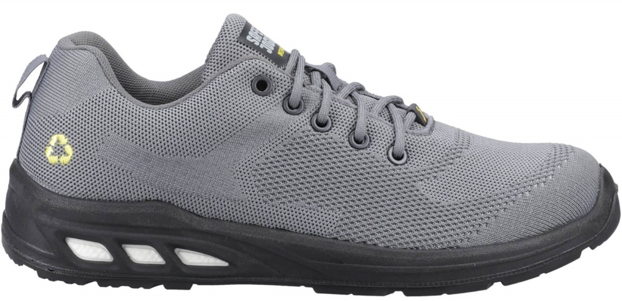 Кроссовки мужские Safety Jogger Ecofitz S1P Gray, s.43