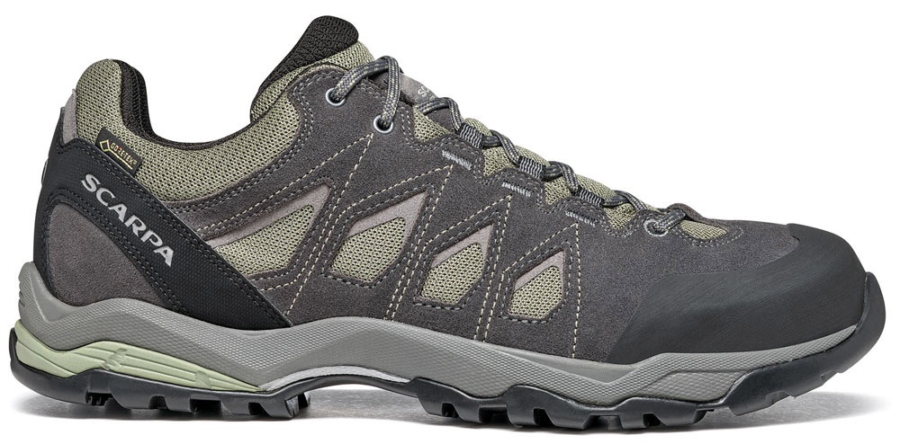Adidași pentru bărbați Scarpa Moraine GTX s.45 Lichen Green/Storm Gray-Gray