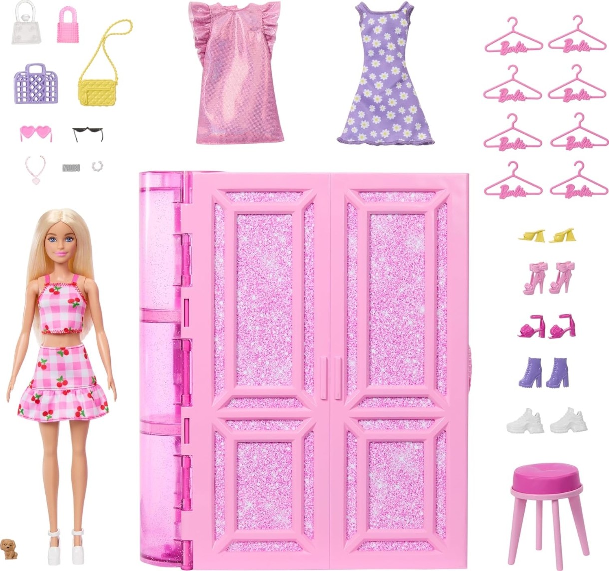 Păpușa Barbie Dream Closet & Accessories (HXD58)