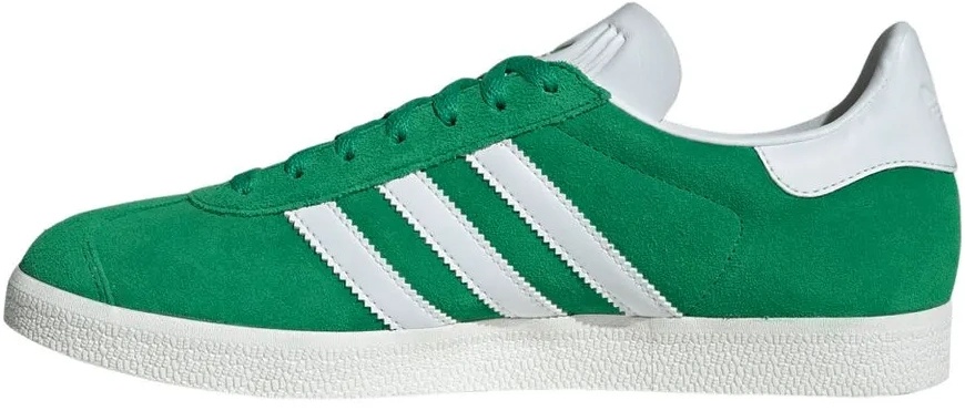 Кеды мужские Adidas Gazelle Green/Cloud White/Core White, s.45.5
