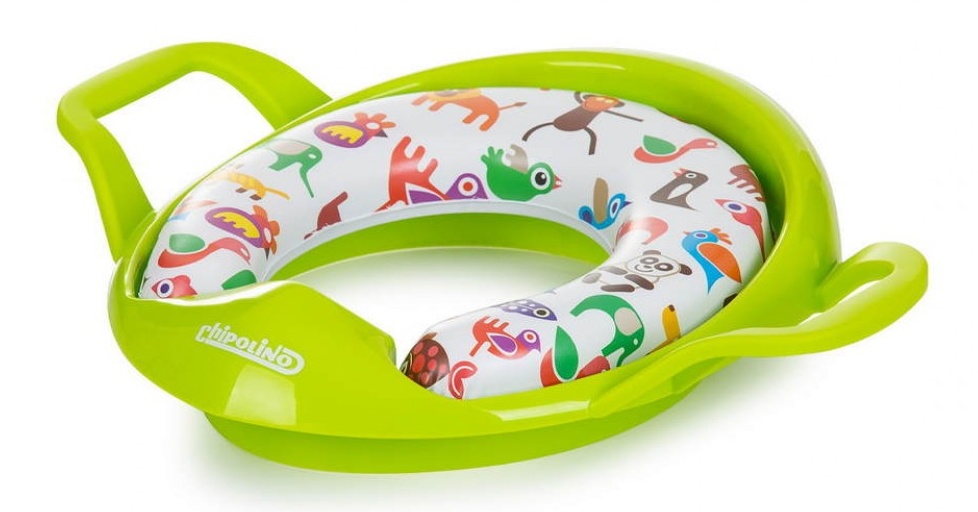 Детское сиденье для унитаза Chipolino Softy (STPSF0243GR) Green