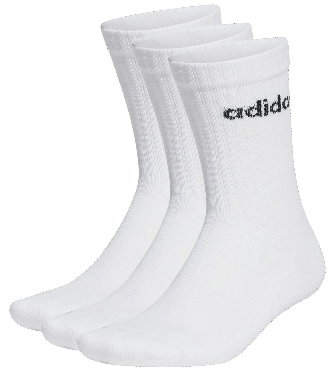Ciorapi pentru bărbați Adidas C Lin Crew 3P White/Black, s.L