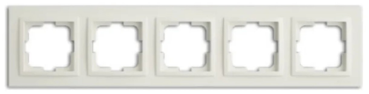 Рамка для розеток и выключателей Mono Electric 102-190000-164