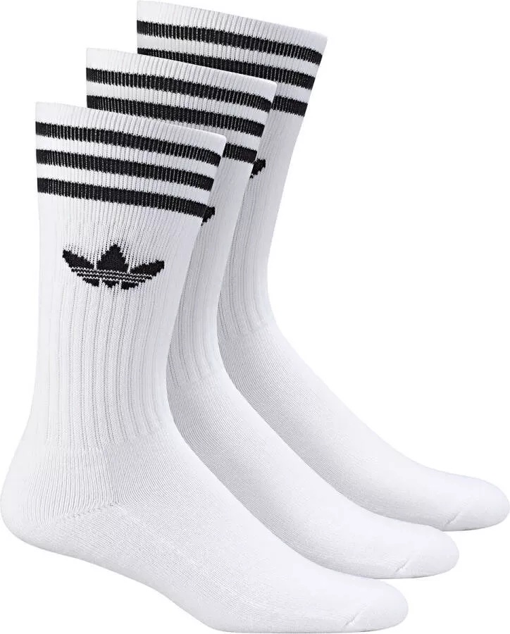 Ciorapi pentru bărbați Adidas High Crew Sock White, s.S