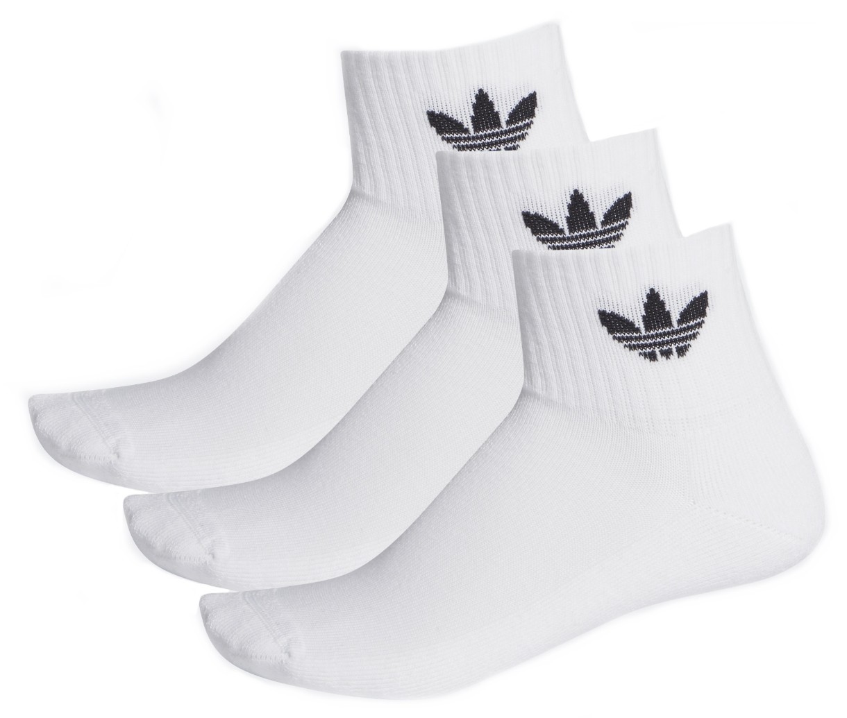 Мужские носки Adidas Mid Ankle Sck White/Black, s.S